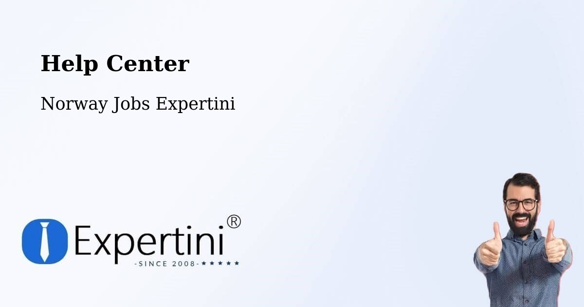 Help Center – Stavanger - Norway Jobs Expertini