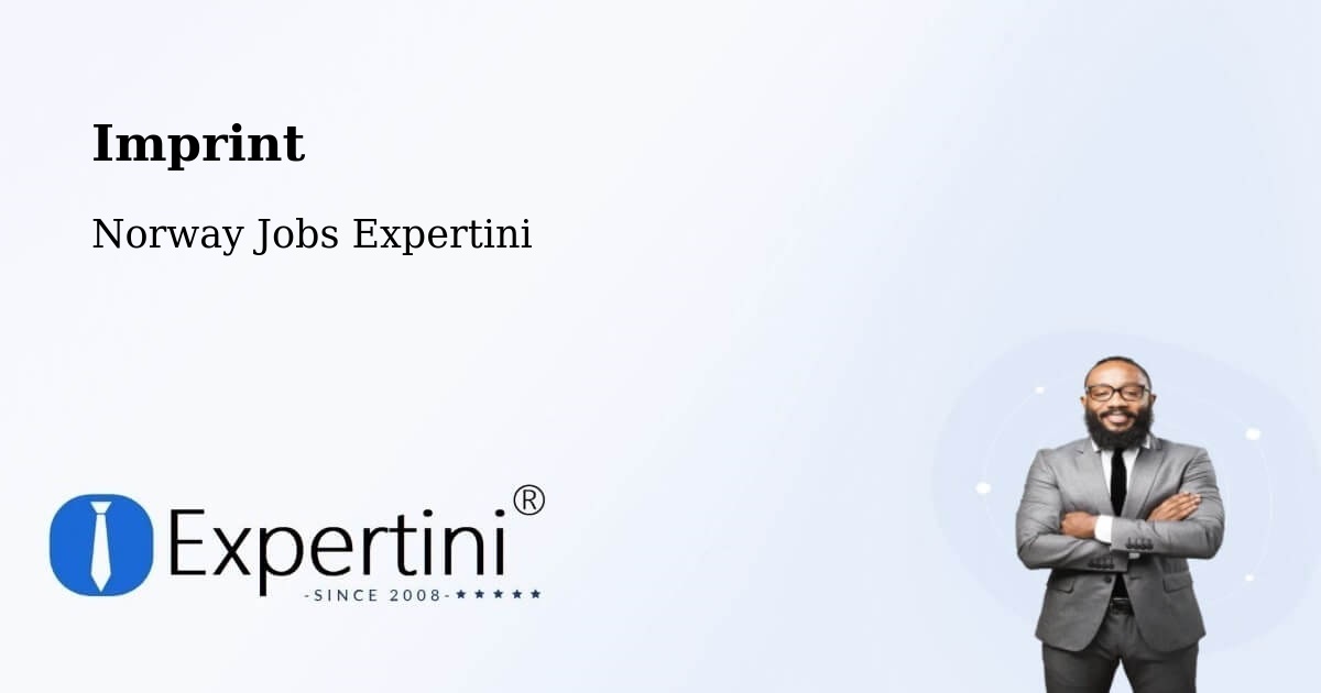 Imprint – Stavanger - Norway Jobs Expertini